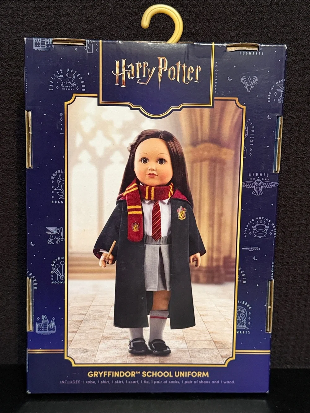 Harry Potter Gryffindor Hogwarts 18” Doll School Uniform Outfit